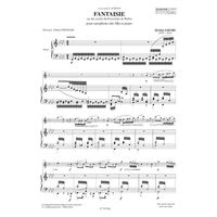 サヴァリ:魔弾の射手のモチーフによる幻想曲 (SAX/PIANO) HL27787 1冊（直送品）