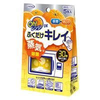 お掃除シート Oh！レンジDEふくだけキレイ 蒸気で除菌 30秒温めて拭くだけ 1セット（1個（5包入）×5）UYEKI