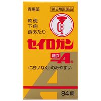 セイロガン糖衣A 84錠 大幸薬品 軟便 下痢 食あたりに 臭いがなく飲みやすい錠剤【第2類医薬品】