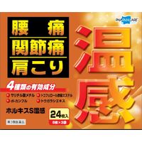 ホルキスS温感 24枚 テイコクファルマケア 腰痛 関節痛 肩こり【第3類医薬品】
