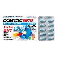 新コンタック600プラスs 24カプセル Haleonジャパン 鼻炎薬 くしゃみ 鼻みず 鼻づまり なみだ目【指定第2類医薬品】