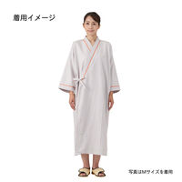 竹虎 患者衣ガウン L 800534 1枚