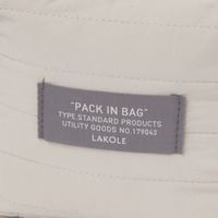 キルティングスクエアポーチ(S) グレー LAKOLE/ラコレ