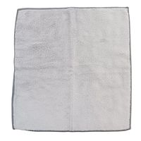 マイクロファイバーシェリーカラー　ウォッシュタオル　グレー　WO490729　1セット（3枚）