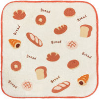 プチタオル 　フーディー　 PO457510　1組（5枚：柄違い5種×1）