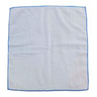 マイクロファイバーシェリーカラー　ウォッシュタオル　ブルー　 WO490701　1セット（3枚）