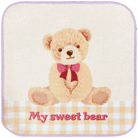 プチタオル 　ハーティー　 PO457410　1セット10組（50枚：柄違い5種×各10枚）