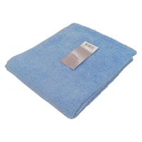 やわらかフェイスタオル　ムードカラー　ブルー FO503201 1セット（5枚）