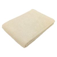 やわらかコンパクトバスタオル　ムードカラー　アイボリー CO503213 1セット（5枚）