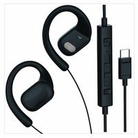 音光 オープンイヤー型USBTypeーC接続有線イヤホン（DAC搭載）ブラック ACRーACX1 BK 1個