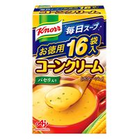 クノール 毎日スープ コーンクリーム（16袋入） 1セット（1個×3） 味の素