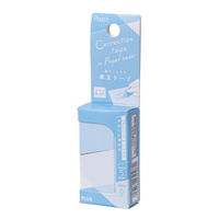 プラス 修正テープ パスティ 紙ケース入り修正テープ 5mm幅 使い切り ブルー 52728 1個