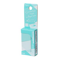 プラス 修正テープ パスティ 紙ケース入り修正テープ 5mm幅 使い切り グリーン 52729 1個