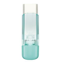 プラス 消しゴム パスティ ケース消しゴム 本体 グリーン 36680 1セット（1個×5）