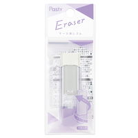 プラス 消しゴム パスティ ケース消しゴム 本体 パープル 36678 1セット（1個×5）
