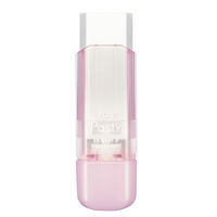 プラス 消しゴム パスティ ケース消しゴム 本体 ピンク 36677 1セット（1個×5）