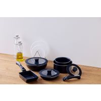 アイリスオーヤマ ダイヤモンドコートパン12点セット IH・ガス火対応 ブラックメタリック NTF-SEI12 1セット(12点入)（直送品）