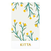 キングジム マスキングテープ KITTA キッタクリア（フラワー）40枚入（10枚×4柄）KITT009