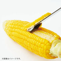 EAトCO（イイトコ） とうもろこし ピーラー コーンピーラー ステンレス製 AS0051 ヨシカワ　1個