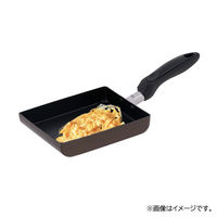 ベストコ 卵焼き フライパン 13×18cm ガス火専用 ブラウン NDー634 1個