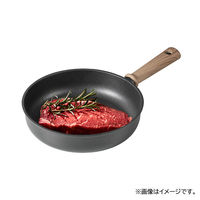 LIV PLUS CAROTE（カローテ） 深型フライパン 26cm IH ガス火対応 ブラック NMー5103 1個