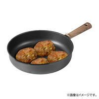 LIV PLUS CAROTE（カローテ） 深型フライパン 28cm IH ガス火対応 ブラック NMー5104 1個