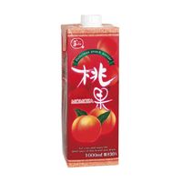 ジューシー 桃果 1000ml（1L）1箱（6本入）