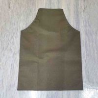 エスコ 83x60cm 難燃エプロン(OD色) EA355BA-60 1セット(2枚)（直送品）