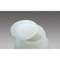 エスコ φ145x300mm/ 3.0L 広口ポリ容器(中蓋付/5個 EA508AJ-10C 1セット（直送品）