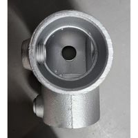 エスコ M20 キャスター取付用金具(160kgタイプ/L型) EA948TF-82A 1セット(2個)（直送品）