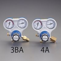 エスコ 酸素調整器(関西式雄ネジ/乾式安全器内蔵型) EA316A-3BA 1個（直送品）