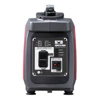 エスコ AC100V/1.8kw(DC12V/5A) 発電機(インバーター式) EA860H-1B 1台（直送品）