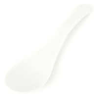 美濃焼きレンゲ ツヤホワイト 1セット（1個×2） LAKOLE/ラコレ