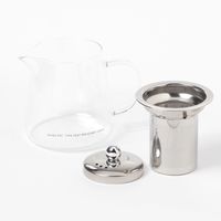 ガラスティーポット クリア LAKOLE/ラコレ