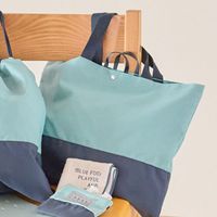 らこれキッズ レッスントートバッグ ネイビー LAKOLE/ラコレ