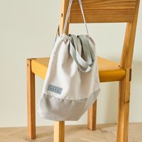 らこれキッズ ナップサック ライトグレー LAKOLE/ラコレ