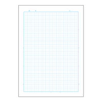 日本ノート 学習帳 スクールライン+ セミB5 5mm方眼罫 30枚 ブルー LSP5B 1冊