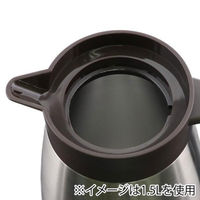 ベストコ 保温卓上ポット ステンレス 1.0L エコdeサーモ ND-4242 1個（わけあり品）