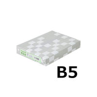 アスクル　カラーペーパー　B5　ライトグリーン　1冊（500枚入） オリジナル（わけあり品）