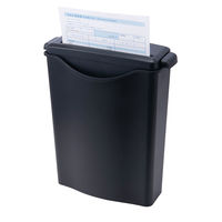 ナカバヤシ パーソナルシュレッダー ストレートカット ブラック NSE-S101BK 1台