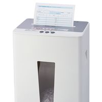 ナカバヤシ パーソナルシュレッダー ノイズレス マイクロ ホワイト NSE-NLM01W 1台