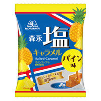 キャラメル ソフトキャンディ 個包装 塩キャラメル　パイン味　69g 1セット(1個×12) 森永製菓