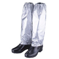 コンパル シルバー防水ロングスパッツ45cm台紙付 4935682675085 1セット(12組入)（直送品）