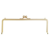 清原 差し込み口金・角型　２４センチ　両カン　ゴールド BM05-76（直送品）