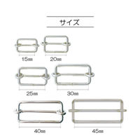 清原 移動カン　４０ｍｍ　本金ゴールド SUN13-197 1セット（3袋）（直送品）
