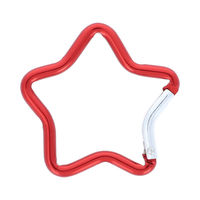 清原 カラビナ スター 2個入 OSH-01_R 1セット(3袋)（直送品）