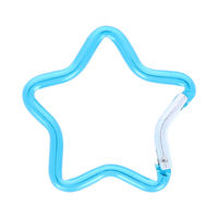 清原 カラビナ スター 2個入 OSH-01_B 1セット(3袋)（直送品）