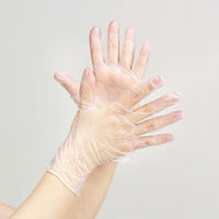 オオサキメディカル プラスチックグローブ I 透明 S　70030  一般医療機器　粉なし　使い捨て　1箱（100枚入）