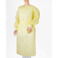 オオサキメディカル アイソレーションガウン SMS II イエロー 51043　AAMIレベル2　感染予防　1袋（10枚入）