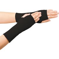 オオサキメディカル 肌にやさしいアームカバー ショート ブラック 75310 1個（2枚入）